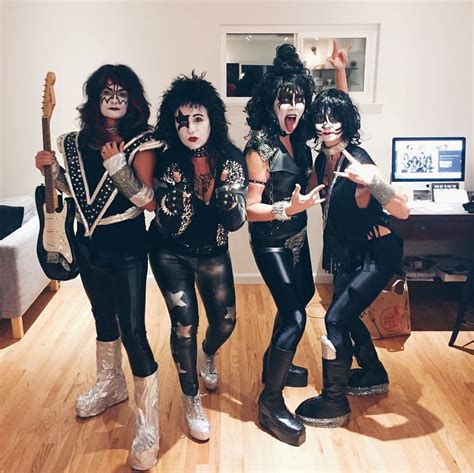 Kiss Band Halloween Costume Nailed It Couples Halloween Outfits Fancy Dress Trendy