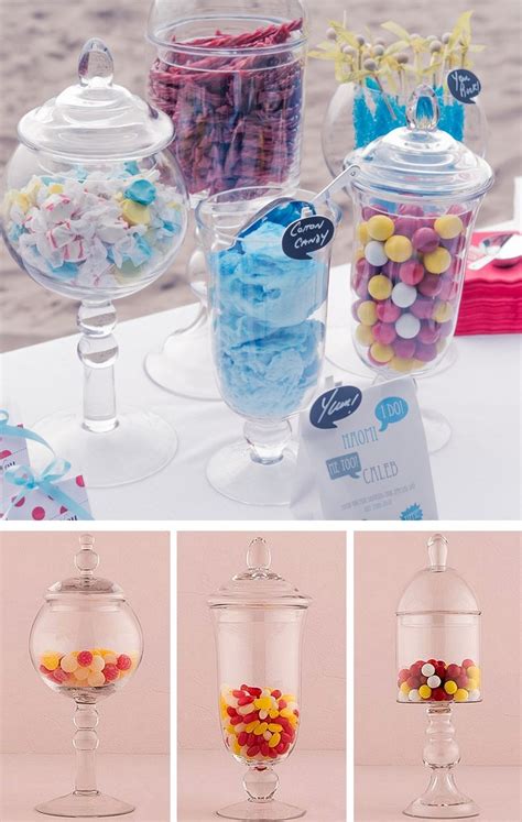 Decorative Glass Jars For Candy Buffets And Wedding Decorations Click
