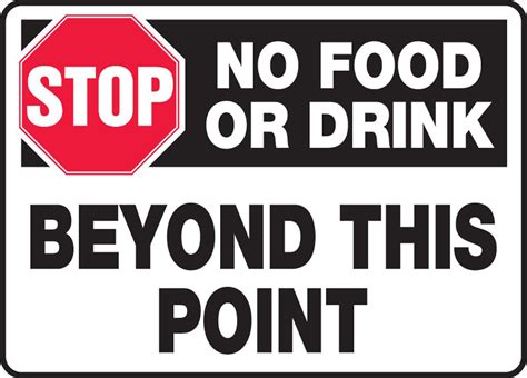 No Food Or Drink Sign Free Printable Printable Templates