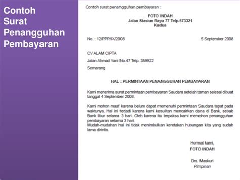 Direktur program pascasarjana institut seni indonesia denpasar dengan hormat, yang. Tips Membuat Surat Penangguhan Pembayaran Barang ...