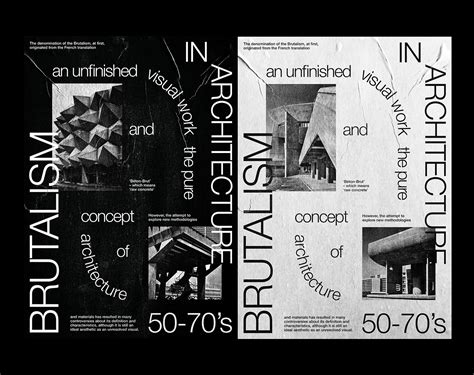 Brutalism In Architecture S On Behance
