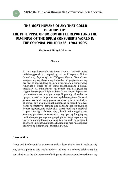 Position Paper Sample Tagalog Bahagi Ng Thesis Tagalo