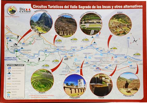 Cusco Peru Tourist Map