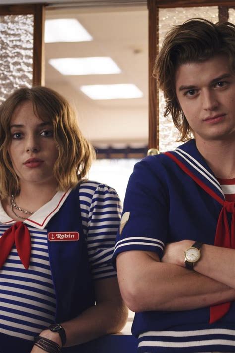 stranger things created another dynamic duo with steve and robin and we love their bond