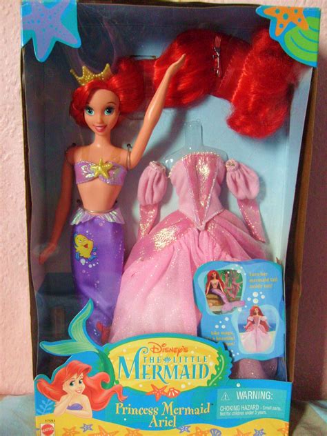 Mattel Disney Princess Mermaid Ariel Doll Ariel Mermaid Doll Disney Barbie Dolls Ariel Doll