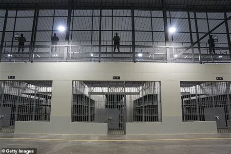 El Salvador Unveils 40000 Capacity Mega Prison As Part Of The Country