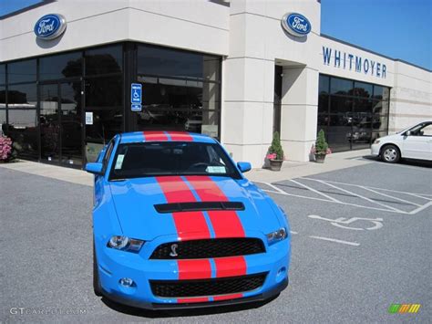 2010 Grabber Blue Ford Mustang Shelby Gt500 Coupe 17199554 Photo 13