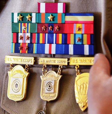 Marksmanship Badges United States Wikipedia Badge Army Ribbons