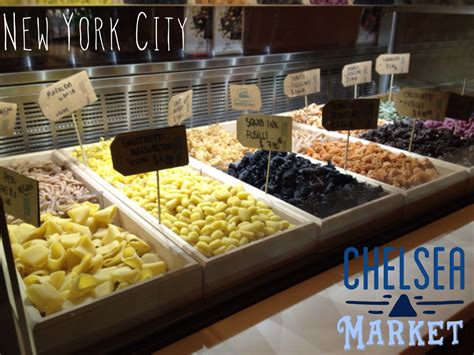 Give it a try today! Store in Chelsea Market displaying different types of ...