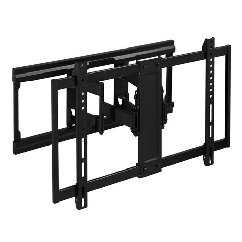 Onn Ultra Slim Full Motion Tv Wall Mount For 50 To 86 Tvs Up To 20° Tilting Sitting Just 1