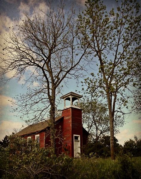 Old School Aka Little Red Schoolhouse Photograph By Chris Berry Fine