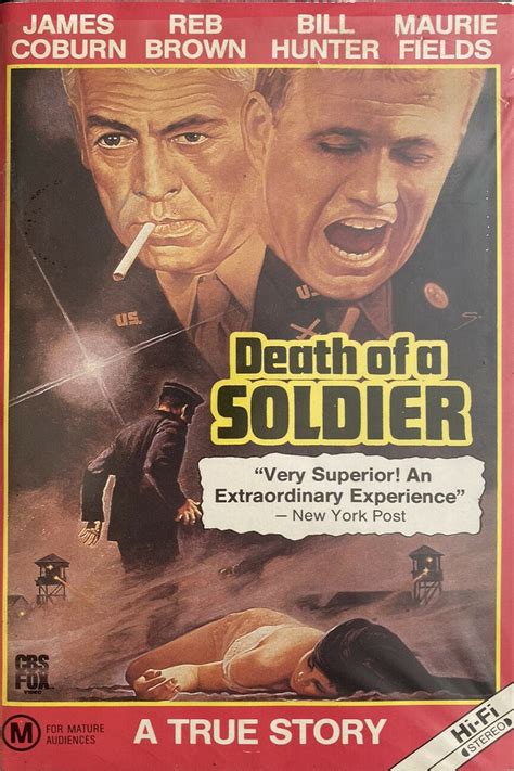 Death Of A Soldier Película 1986 Tráiler Resumen Reparto Y Dónde