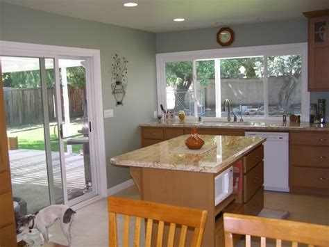 240 x 333 jpeg 27 кб. Light Sage with Oak Cabinets | Oak cabinets, Kitchen colors, Kitchen wall colors