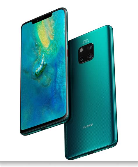 Huaweis Mate 20 Pro Has 3 Rear Cameras And A Fingerprint Sensor In The
