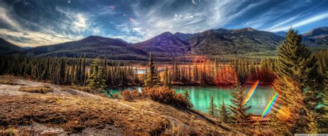 Download Banff National Park Alberta Canada 4k Hd Desktop Wallpaper
