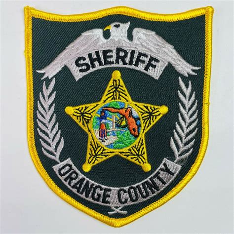 Orange County Sheriff Florida Fl Patch A4 D In 2021 County Sheriffs Sheriff Patches