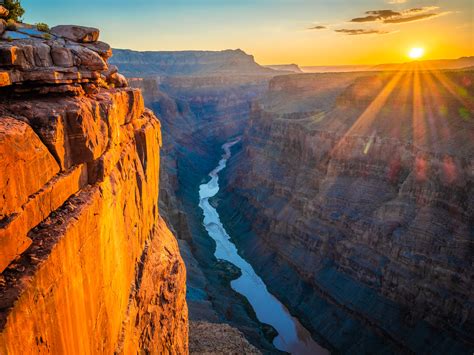 Grand Canyon National Park Toroweap Tuweep Overlook North Rim Sunrise