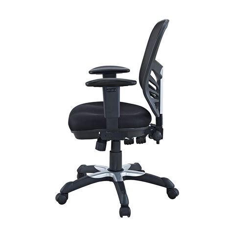 Modway Articulate Ergonomic Mesh Office Chair In Black Vendiqo