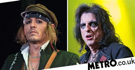 Alice Cooper Claims Johnny Depp Is The Happiest And Healthiest Hes