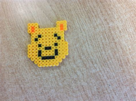 Mini Winnie The Pooh Perler Beads By Amanda Collison Hama Beads