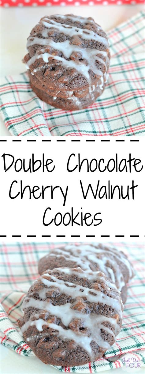 Double Chocolate Cherry Walnut Cookies Cookie Day My Suburban Kitchen