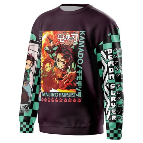 Kamado Tanjiro Demon Slayer Streetwear Sweatshirt Animebape