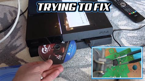 Sony Ps4 Disc Drive Dead And Eject Button Not Working Trying To Fix