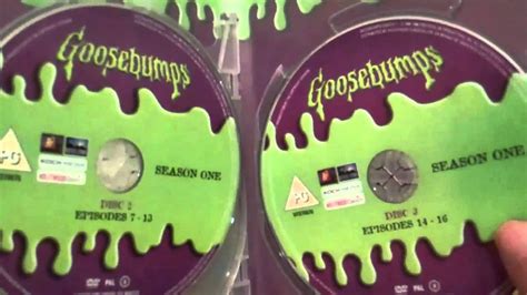 Dvd Unboxing Goosebumps Season One Youtube