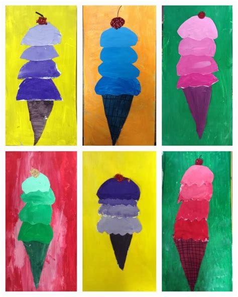 36 Elementary Art Lessons For Kids Happiness Is Homemade