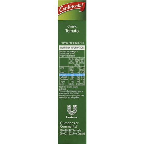 Continental Classics Cup A Soup Original Tomato 80g Woolworths