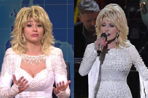 Snl Cast Member Showcases Spot On Dolly Parton Impression During Singalong Sketch Saturday