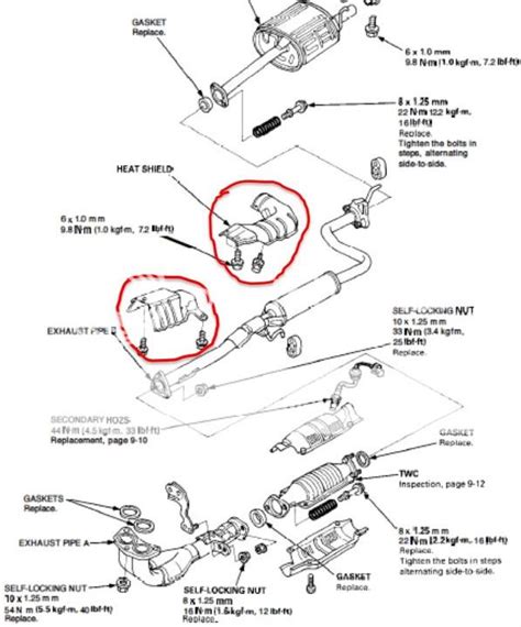 2000 Honda Accord Exhaust Rattle