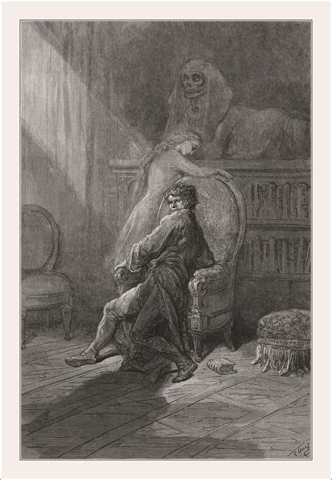 The Raven Ill Gustave Doré Book Graphics