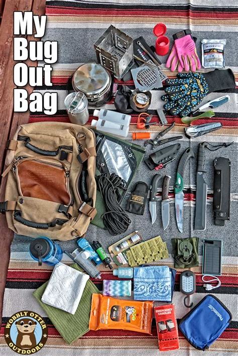 My Bug Out Bag As Of July 2016 Wobbly Otter Outdoors Bags Bug