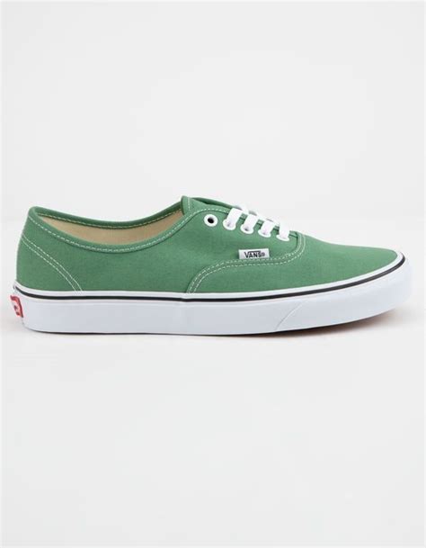 Vans Authentic Deep Grass Green And True White Shoes Grass 334196510 Vans Authentic Vans Shoes