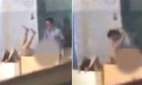 Chinese Tutor Caught On Camera Having Sex In A Classroom In Broad Free Download Nude Photo