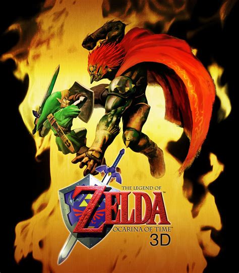 Promo Poster Characters And Art The Legend Of Zelda Ocarina Of Time 3d