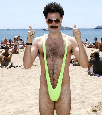 Lime Green Borat Mankini Man Thong Stag Do Fancy Dress Costume Secret