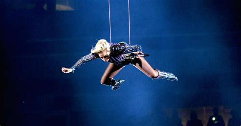 Lady Gaga Faked Her Stadium Roof Jump During Super Bowl Halftime Show