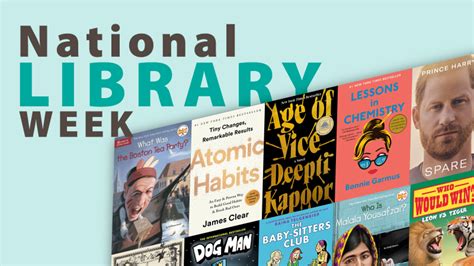 Celebrate National Library Week By Supporting Your Local Library Library