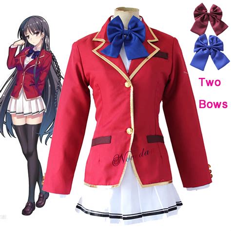 Classroom Of The Elite Cosplay Costume Horikita Suzune Kushida School