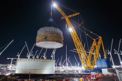 Hinkley Point C News Worlds Largest Crane `big Carl At Work At
