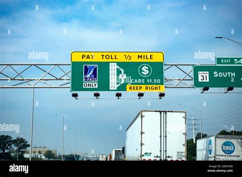 Overhead Directional Lane Signs For The Electronic And Manual