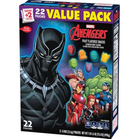 Betty Crocker Marvel Avengers Fruit Snacks Value Pack 22 Ct Pick ‘n Save