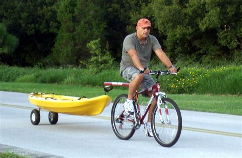 Bicycle Bike Tow Bar Kayak Trailer Canoe Trailer Bicycle Trailer
