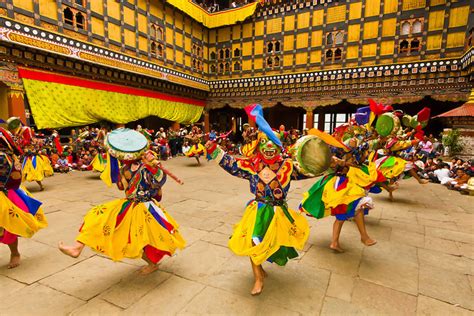Festival Of Bhutan Higher Himalaya