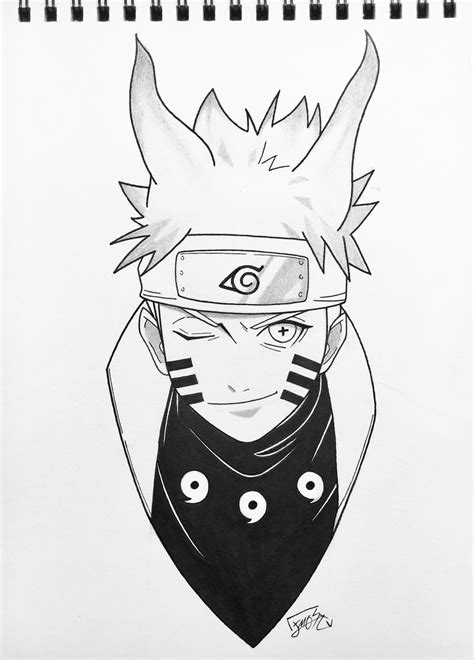 Naruto Six Paths Sage Mode By Step On Mee On Deviantart Naruto Sketch