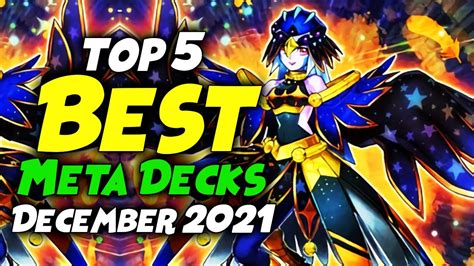 Top 5 Best Meta Decks December 2021 Yu Gi Oh Youtube
