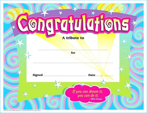 Check spelling or type a new query. Blank Award Certificate For Kids - Para Sys for ...