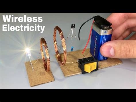How To Make Wpt Wireless Power Transmission At Home Youtube